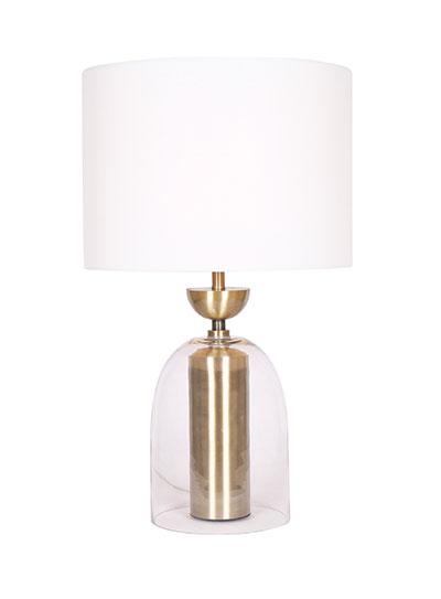 Ll1619 Luce Lumen, Cb2 Bell Jar Table Lamp